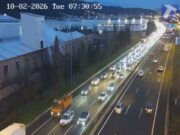 VÍDEO | Caos a l’A-2: cues eternes fins a Cornellà per un accident a Jorba