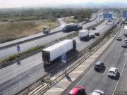 Caos a l’A-2 a Cornellà: un accident talla un carril i provoca llargues retencions